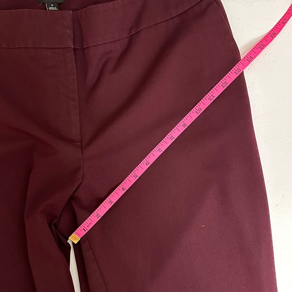 Ann Taylor Burgundy Maroon Women's Pants Slacks size 12 - Picture 7 of 9